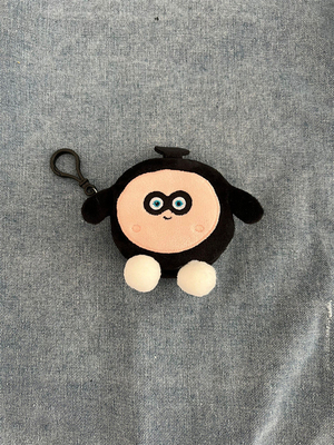 OVOLO PARTY RUND PLUSH MONEY BORSA SCOOLBAGG pendente auricolare immagazzinamento borsa borsa di moneta