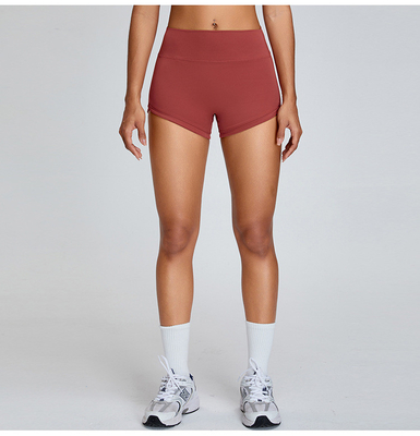Pantaloni da yoga abdominali da donna pantaloncini da yoga da tre punti pantaloncini da fitness stretto pantaloncini da corsa