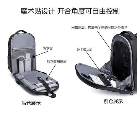 NUOVO BUSINESS Zaino DAILY COMMUTER Zaino UOMO GRANDE Capacità ASSORBENZA DELLO SCOPPO impermeabile Zaino scolastico Zaino portatile