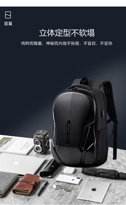 NUOVO BUSINESS Zaino DAILY COMMUTER Zaino UOMO GRANDE Capacità ASSORBENZA DELLO SCOPPO impermeabile Zaino scolastico Zaino portatile
