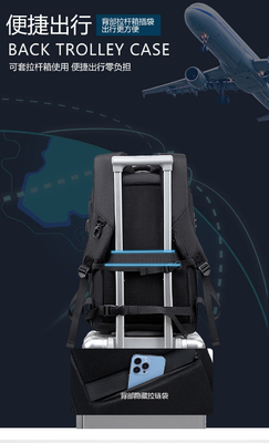 NUOVO BUSINESS Zaino DAILY COMMUTER Zaino UOMO GRANDE Capacità ASSORBENZA DELLO SCOPPO impermeabile Zaino scolastico Zaino portatile