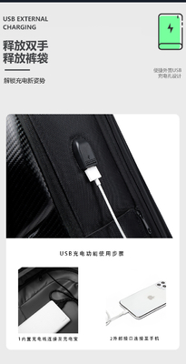 NUOVO BUSINESS Zaino DAILY COMMUTER Zaino UOMO GRANDE Capacità ASSORBENZA DELLO SCOPPO impermeabile Zaino scolastico Zaino portatile