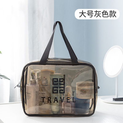 TASCHETTA di deposito in PVC trasparente PORTABLE INTERNET CELEBRITY PORTABLE impermeabile TASCHETTA di toalettino cosmetici multifunzionale grande