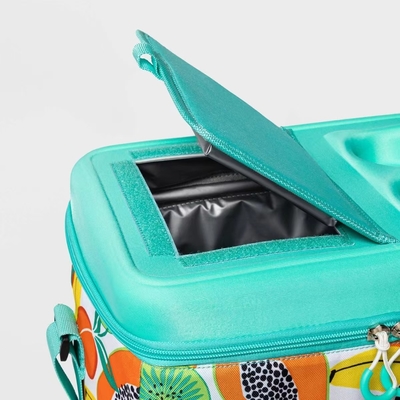 NOVO BALLO DI PICNIC AL SUO SITO BENTO PORTABLE BALLO DI PICNIC Isolamento termico e freddo GRANDE Capacità