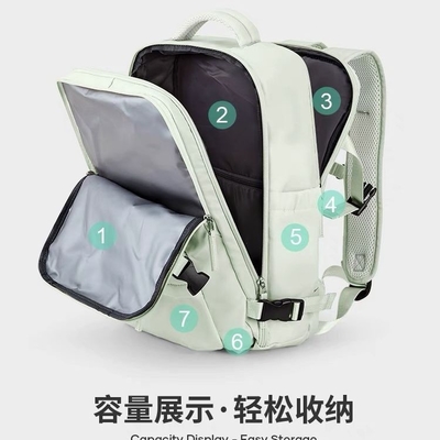 Semplice viaggio zaino donna grande capacità grande peso leggero bagaglio multifunzionale zaino breve viaggio povero viaggio