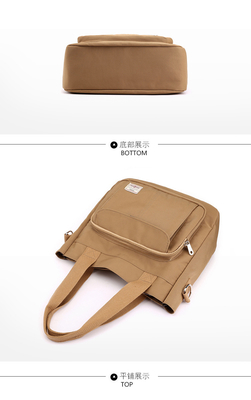 2024 NUOVO ATMOSFERICO BORSA DI MAMMA GRANDE Capacità SINGLE SCOLA MANO BORSA BORSA TESTA DI NYLON TECNICA Casual spalla femminile