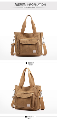 2024 NUOVO ATMOSFERICO BORSA DI MAMMA GRANDE Capacità SINGLE SCOLA MANO BORSA BORSA TESTA DI NYLON TECNICA Casual spalla femminile