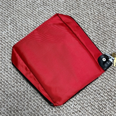 BORSA DI BANCO EXPLOSIVO TRANSFONDARIALE BORSA ZIPPER BORSA ROSSA NYLON BORSA DI Sicurezza BORSA MEDICINA BORSA DI ARMA BORSA AMMO