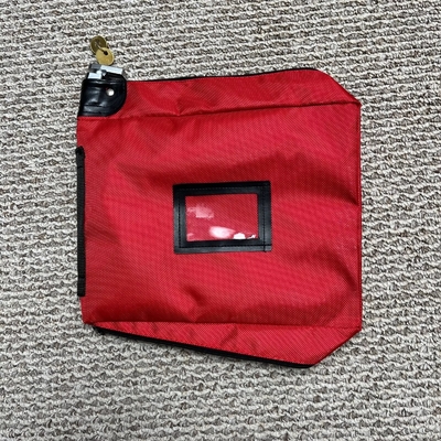 BORSA DI BANCO EXPLOSIVO TRANSFONDARIALE BORSA ZIPPER BORSA ROSSA NYLON BORSA DI Sicurezza BORSA MEDICINA BORSA DI ARMA BORSA AMMO