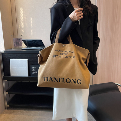 Canvas TOTE BAG STREET FASHION GRANDE Capacità BORSA DELLA SPALLA Classe UOMO E DONNA BORSA BORSA BORSA BORSA BORSA BORSA
