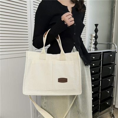 Canvas TOTE BAG STREET FASHION GRANDE Capacità BORSA DELLA SPALLA Classe UOMO E DONNA BORSA BORSA BORSA BORSA BORSA BORSA