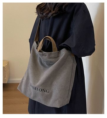 Canvas TOTE BAG STREET FASHION GRANDE Capacità BORSA DELLA SPALLA Classe UOMO E DONNA BORSA BORSA BORSA BORSA BORSA BORSA