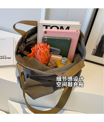 Canvas TOTE BAG STREET FASHION GRANDE Capacità BORSA DELLA SPALLA Classe UOMO E DONNA BORSA BORSA BORSA BORSA BORSA BORSA