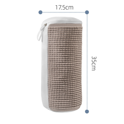 BORSA DI LAVAGGIO DI SCOLA PLUSH TRANSFONDARIALE con rivestimento di pelliccia BORSA DI LAVAGGIO DI SCOLA BORSA DI LAVAGGIO DI SCOLA per persone pigre BORSA di LAVAGGIO di SCOLA PORTABILE