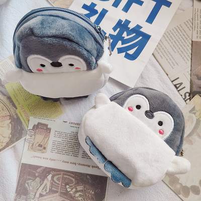 CULTE CULTE PINGUINO MONETTA BORSA PORTO ROSSA COVERTA LINEA DATI BORSA MONETA BORSA