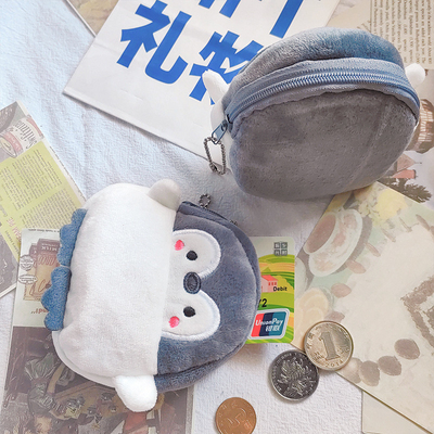 CULTE CULTE PINGUINO MONETTA BORSA PORTO ROSSA COVERTA LINEA DATI BORSA MONETA BORSA