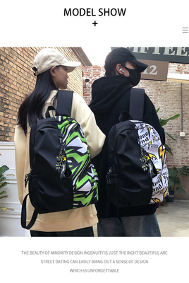 NEW Casual Backpack Junior High School STUDENT BALSA MULTI-FUNZIONALE BALSA GRANDE Capacità