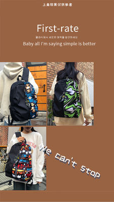 NEW Casual Backpack Junior High School STUDENT BALSA MULTI-FUNZIONALE BALSA GRANDE Capacità