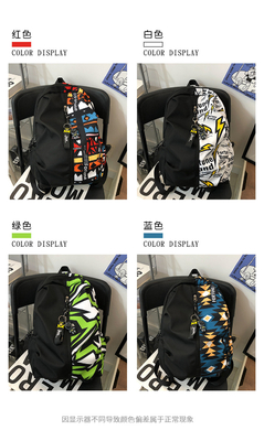 NEW Casual Backpack Junior High School STUDENT BALSA MULTI-FUNZIONALE BALSA GRANDE Capacità