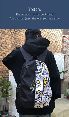 NEW Casual Backpack Junior High School STUDENT BALSA MULTI-FUNZIONALE BALSA GRANDE Capacità