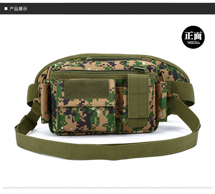 CAMO OUTDOOR SMALL WAIST PACK CAN BE DETACHABLE TRIO-USE COMPONIMENTO WAIST PACK SPORTI TACTICALI CAPO DELLA VALLE SINGOLO SHOW