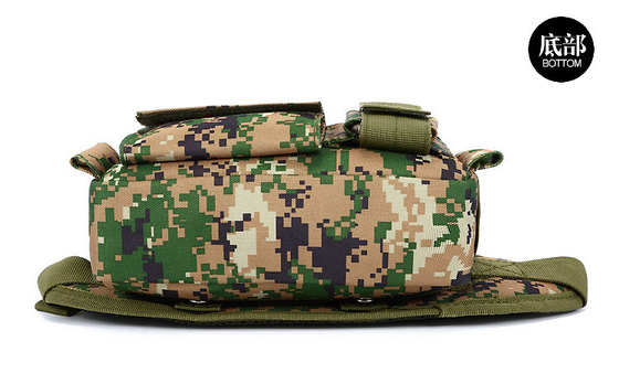 CAMO OUTDOOR SMALL WAIST PACK CAN BE DETACHABLE TRIO-USE COMPONIMENTO WAIST PACK SPORTI TACTICALI CAPO DELLA VALLE SINGOLO SHOW