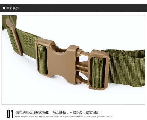 CAMO OUTDOOR SMALL WAIST PACK CAN BE DETACHABLE TRIO-USE COMPONIMENTO WAIST PACK SPORTI TACTICALI CAPO DELLA VALLE SINGOLO SHOW