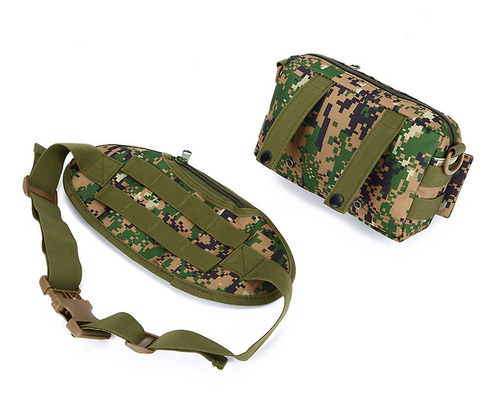 CAMO OUTDOOR SMALL WAIST PACK CAN BE DETACHABLE TRIO-USE COMPONIMENTO WAIST PACK SPORTI TACTICALI CAPO DELLA VALLE SINGOLO SHOW