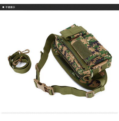 CAMO OUTDOOR SMALL WAIST PACK CAN BE DETACHABLE TRIO-USE COMPONIMENTO WAIST PACK SPORTI TACTICALI CAPO DELLA VALLE SINGOLO SHOW