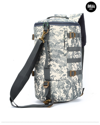 CAMO DOPPIO SPAGGIO BUCCETTO BORSA GRANDE Capacità AL DI LA' FUORI CAMO Zaino SINGOLO SPAGGIO SPAGGIO