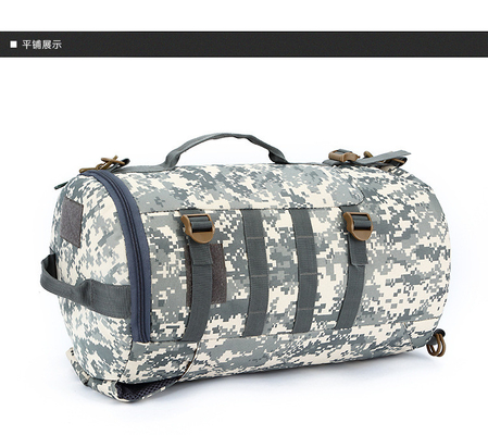 CAMO DOPPIO SPAGGIO BUCCETTO BORSA GRANDE Capacità AL DI LA' FUORI CAMO Zaino SINGOLO SPAGGIO SPAGGIO