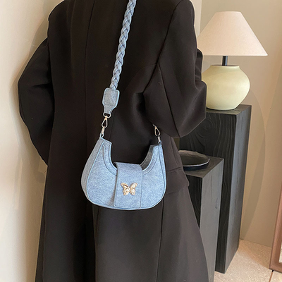 NEW NICHE DESIGN BACK FOREIGN STYLE BUTTERFLY BACK SENSE AVVANZATO DI TUTTE le spalle BACK sottobraccio