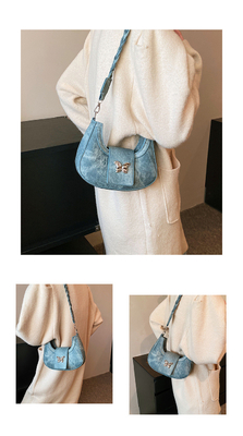 NEW NICHE DESIGN BACK FOREIGN STYLE BUTTERFLY BACK SENSE AVVANZATO DI TUTTE le spalle BACK sottobraccio