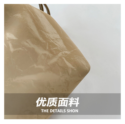 2024 NEW FASHION NICHE DESIGN SPRING/SUMMER crossbody bag Senior SENSE placcato bucket bag