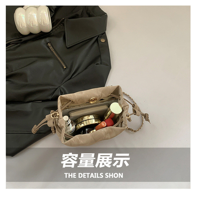 2024 NEW FASHION NICHE DESIGN SPRING/SUMMER crossbody bag Senior SENSE placcato bucket bag