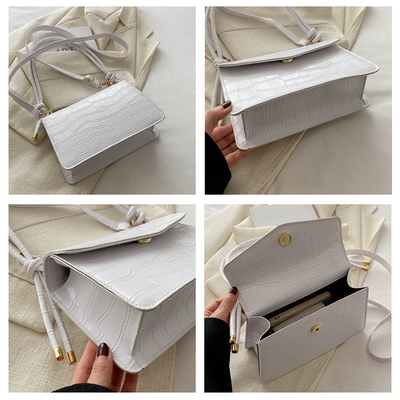 PATENT LEATHER PURE COLOR QUALITY ALL-IN-ONE BORSA DI DONNA MANO BOLSA di spalla BORSA di corpo BORSA sottobraccio BORSA di donna