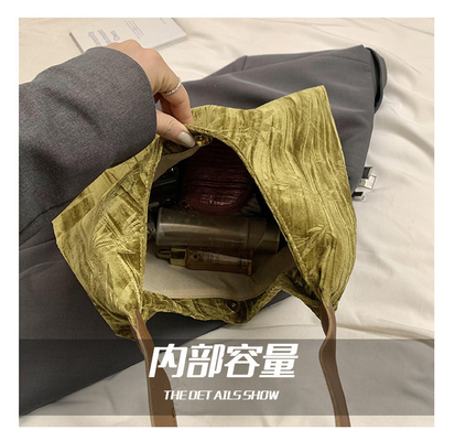 Nuovo stile cinese grande capacità borsa ascellare tendenza nuova moda borsa medievale spalla borsa femminile minoranza commuter Tote