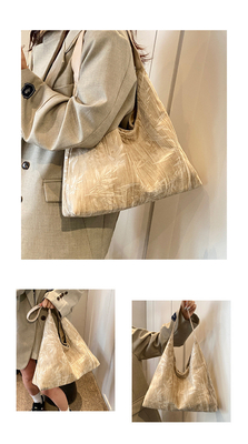 Nuovo stile cinese grande capacità borsa ascellare tendenza nuova moda borsa medievale spalla borsa femminile minoranza commuter Tote
