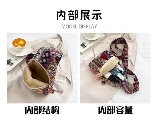 NEW CHINESE FASHION SINGLE SHOULDER CROSSBODY BAG NET ROSSO SIMPLE STILLO ETNICO BACCHETTO PICCOLO TESTRUZIONE BACCHETTO al petto BACCHETTO DONNE