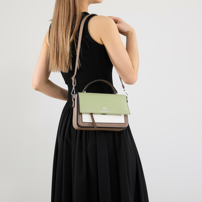 2024 PRIMAVRA E ESTE NUOVA MODA BORSA SQUADRATA SQUADRATA BORSA SINGLE BORSA SCOLA BORSA COLORE COMPATTIVO MANO BORSA SQUADRATA
