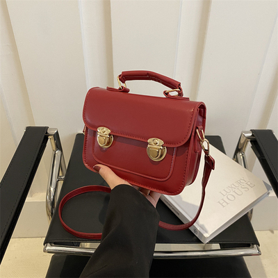 SENSIONARIO DEL SENSO RETRO BORSA PICCOLO DONNE 2024 NUOVA MODA ESTERNA STILLO FOREIGN BORSA PICCOLO NICHE TUTTE BORSA A MANO SQUADRATO