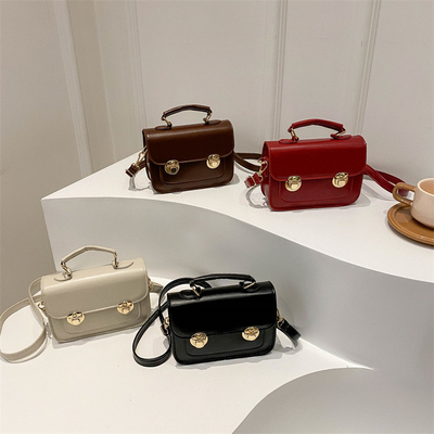 SENSIONARIO DEL SENSO RETRO BORSA PICCOLO DONNE 2024 NUOVA MODA ESTERNA STILLO FOREIGN BORSA PICCOLO NICHE TUTTE BORSA A MANO SQUADRATO