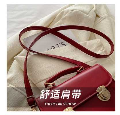 SENSIONARIO DEL SENSO RETRO BORSA PICCOLO DONNE 2024 NUOVA MODA ESTERNA STILLO FOREIGN BORSA PICCOLO NICHE TUTTE BORSA A MANO SQUADRATO