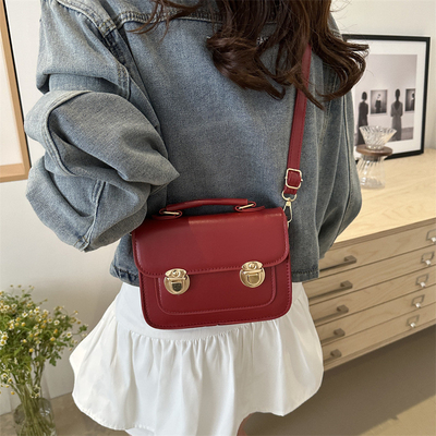 SENSIONARIO DEL SENSO RETRO BORSA PICCOLO DONNE 2024 NUOVA MODA ESTERNA STILLO FOREIGN BORSA PICCOLO NICHE TUTTE BORSA A MANO SQUADRATO