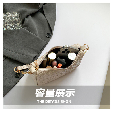 TREND NEW FASHION STONE PRINT NICHE DISIGN SINGLE SHOULDER CROSSBODY BAGGA DI ALTO GRADO BALZA esplosiva sottobraccio femminile