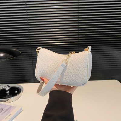 TREND NEW FASHION STONE PRINT NICHE DISIGN SINGLE SHOULDER CROSSBODY BAGGA DI ALTO GRADO BALZA esplosiva sottobraccio femminile