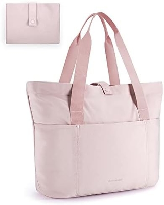 Borsone per donne, Borsa pieghevole con cerniera Borsa per spalla grande Borsa a manica superiore Borsa da mano per viaggi, lavoro
