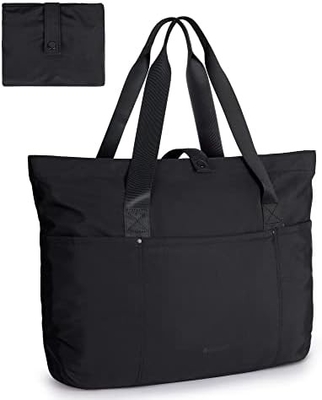 Borsone per donne, Borsa pieghevole con cerniera Borsa per spalla grande Borsa a manica superiore Borsa da mano per viaggi, lavoro