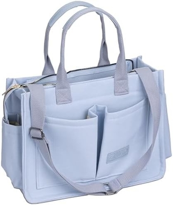 TASCINA GRANDE per donne con tasche,Laptop BORSA per tutto il corpo TUTTO TUTTO TUTTO IL GIORNALE BORSA PER LAVORO GYM spiaggia