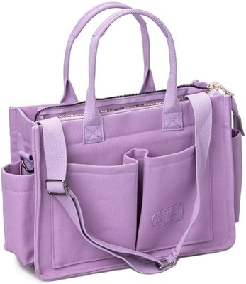 TASCINA GRANDE per donne con tasche,Laptop BORSA per tutto il corpo TUTTO TUTTO TUTTO IL GIORNALE BORSA PER LAVORO GYM spiaggia